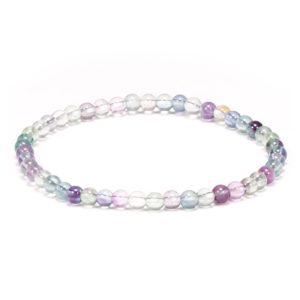 bracelet fluorite en peirres naturelles ceiba-institut