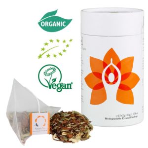 thé solaris certifié bio vegan 2e chakra chakra sacré ceiba-institut
