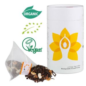 thé Solaris certifié bio végan 3e chakra plexus solaire Ceiba-Institut