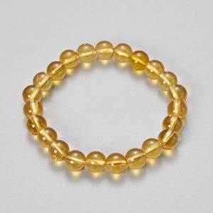 bracelet citrine 8mm ceiba-institut