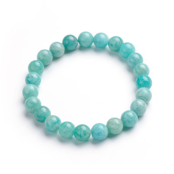 bracelet amazonite ceiba insitut 8mm