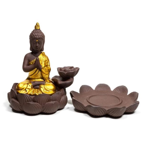 porte encens cônes refoulement lotus bouddha ganesh ceiba-institut (12)